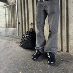 Iconic Black GOAT Tabi Split Toe Shoes Luxurious Leather Suede Comfort Free Socks