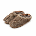 Ultimate Comfort GOAT Tabi Faux Fur Slippers with Sherpa Footbed