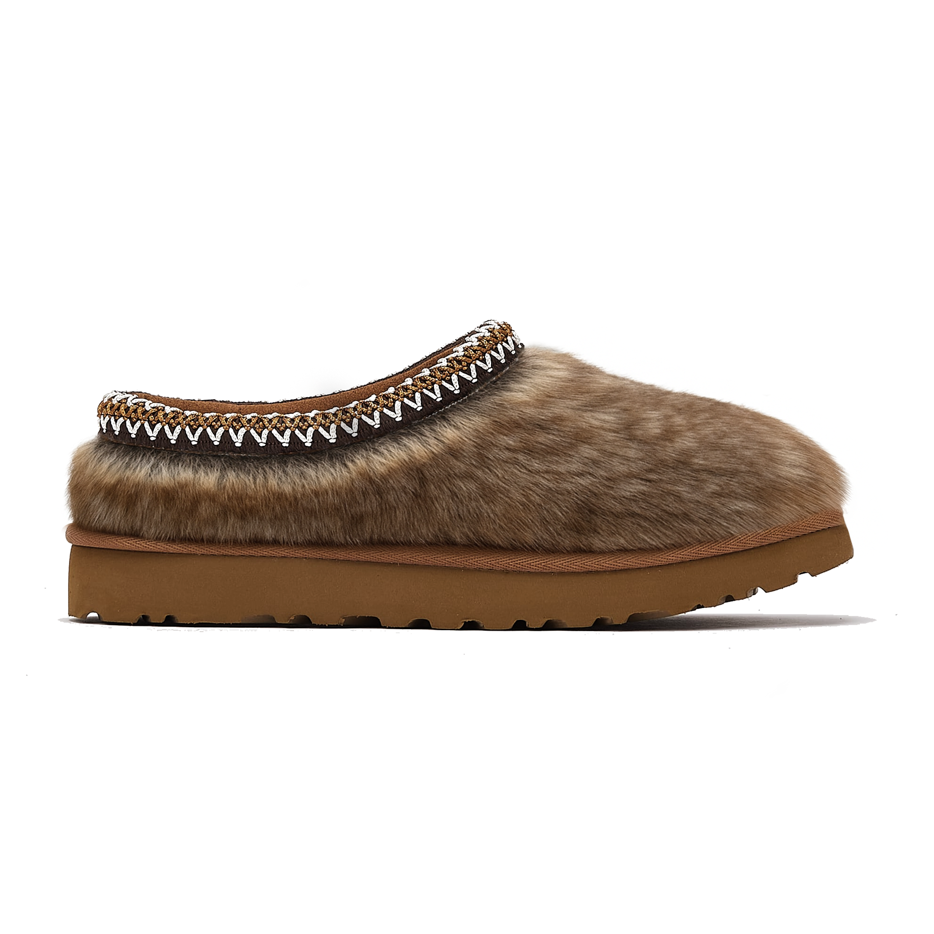Ultimate Comfort GOAT Tabi Faux Fur Slippers with Sherpa Footbed