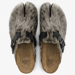 Iconic GOAT Tabis: Faux Fur Comfort Shoes with Suede Footbed, Free Socks